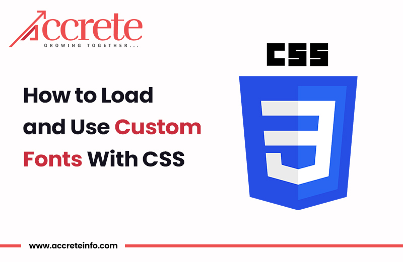 how to load and use custom fonts with css
