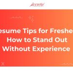 resume tips for fresher